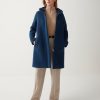Hooded coat in woolen cloth - Image 3