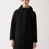 Hooded coat in woolen cloth - Image 2