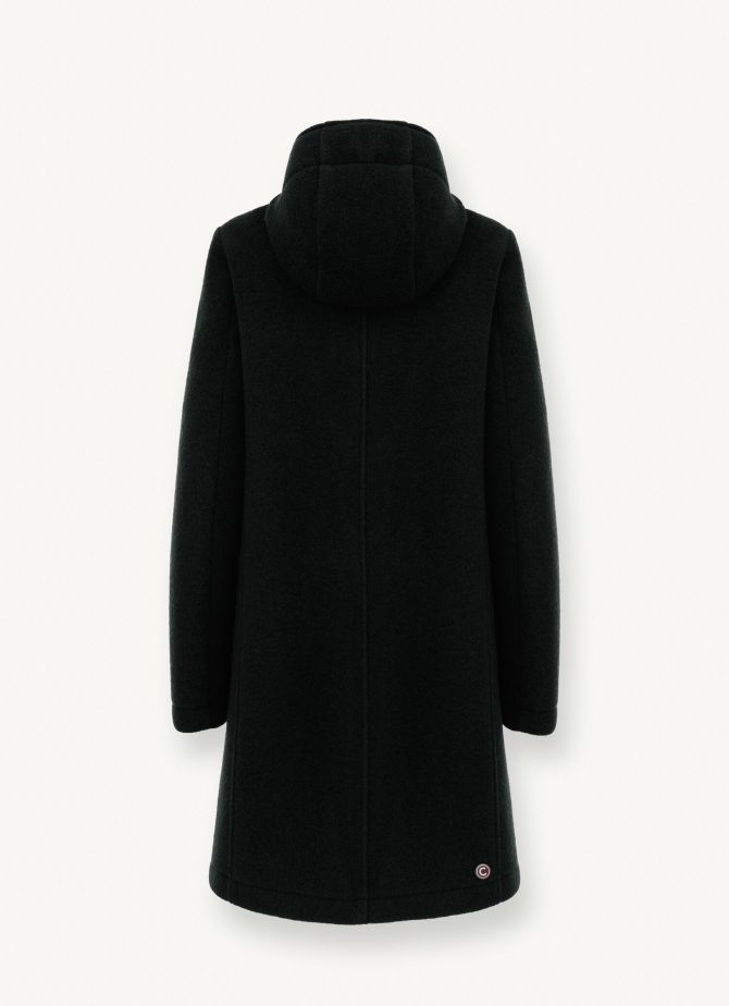 Hooded coat in woolen cloth - Image 5