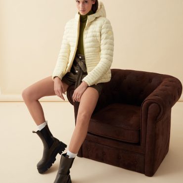 Jacket with Recycled Essentials hood