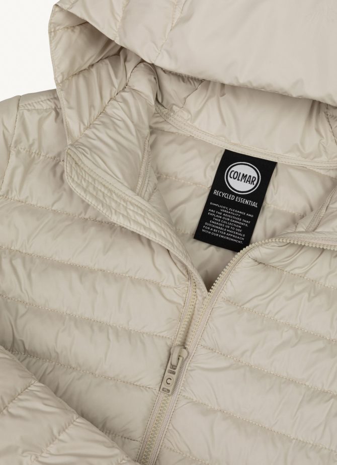 Recycled Essentials hooded long jacket - Image 8