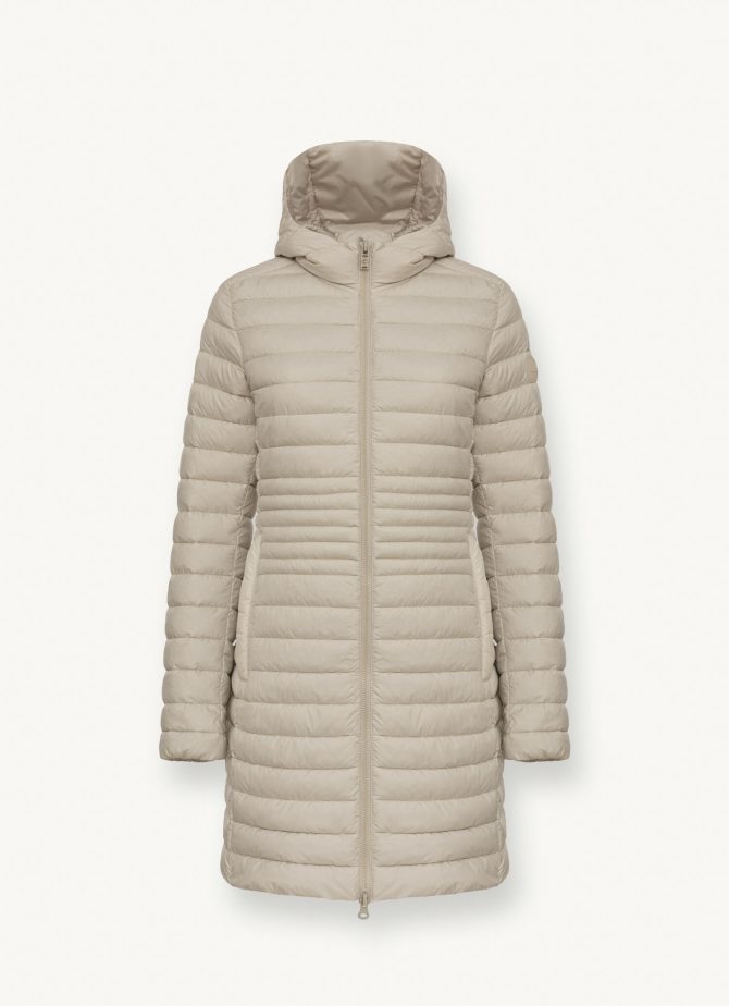 Recycled Essentials hooded long jacket - Image 6