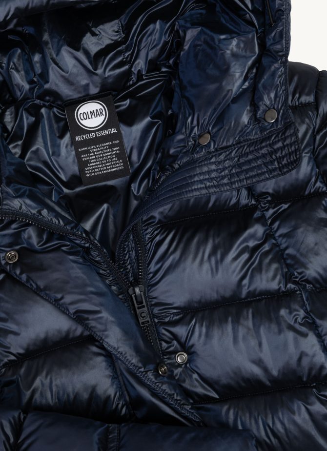Recycled Essentials hooded long jacket - Image 8