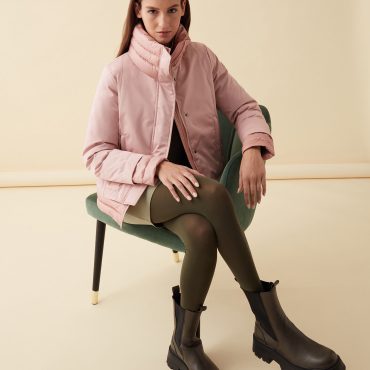 Jacket in two Recycled Essentials fabrics
