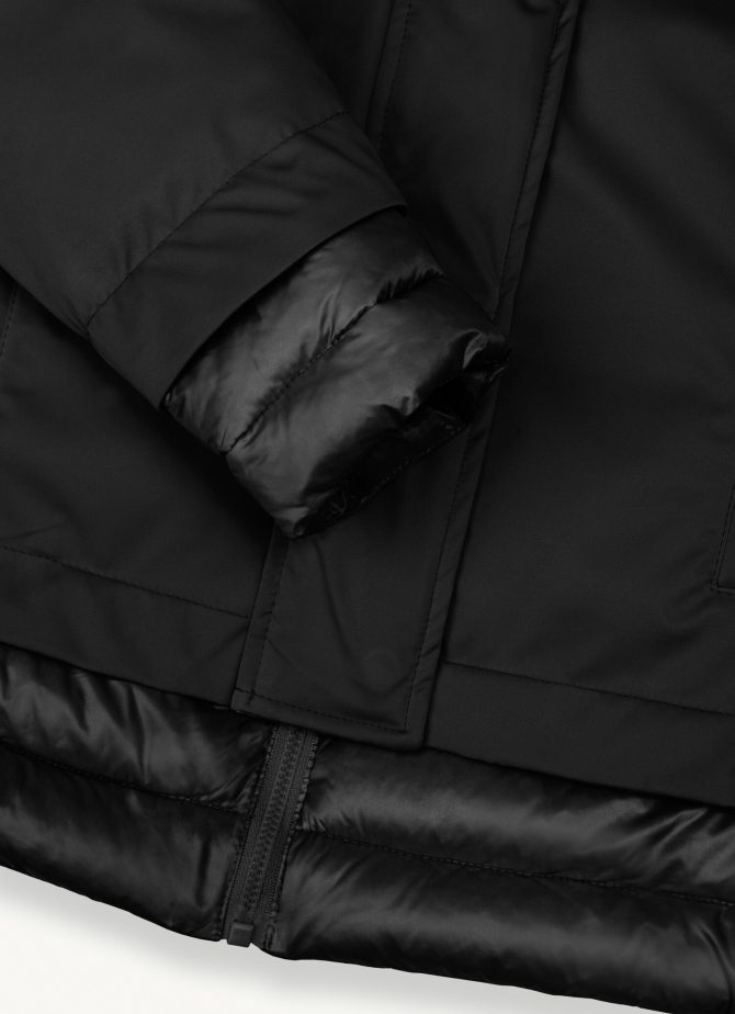Jacket in two Recycled Essentials fabrics - Image 8