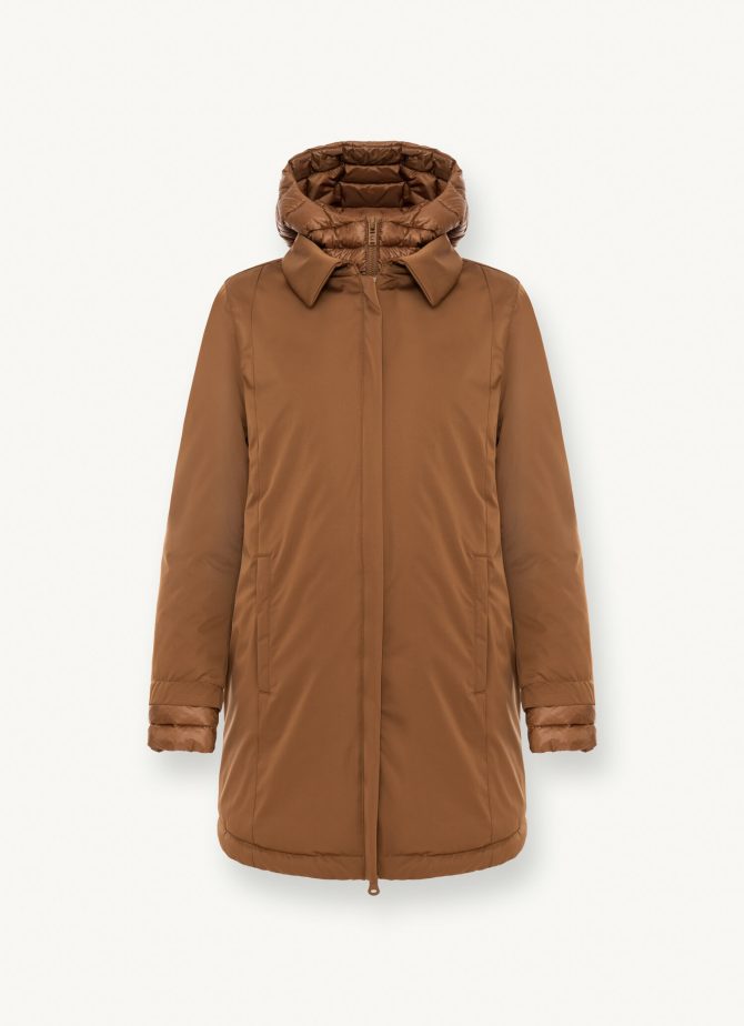 Recycled Essentials hooded long jacket - Image 6