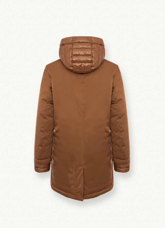 Recycled Essentials hooded long jacket - Image 7