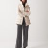 Iridescent down jacket with side opening - Image 3