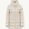 Iridescent down jacket with side opening - Image 4