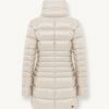 Iridescent down jacket with side opening - Image 5