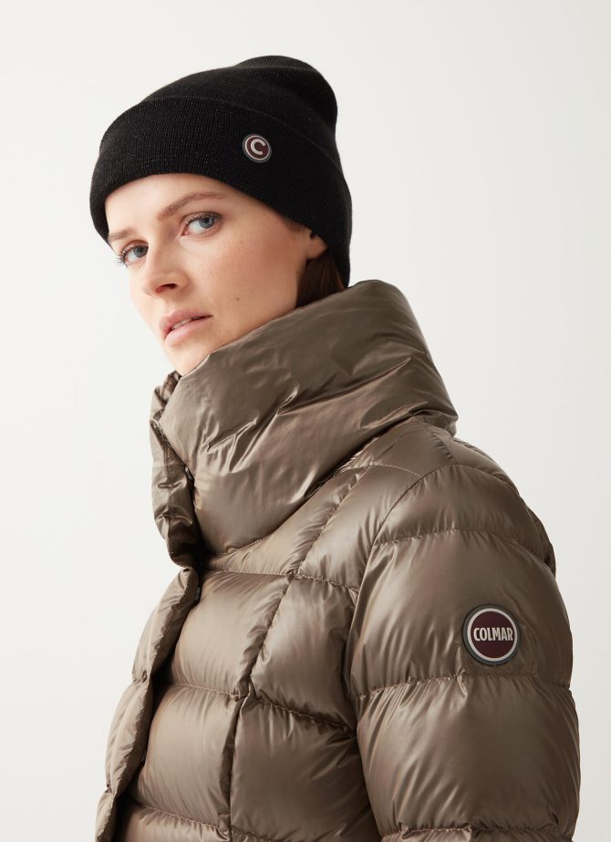 Iridescent down jacket with side opening - Image 3