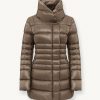 Iridescent down jacket with side opening - Image 4