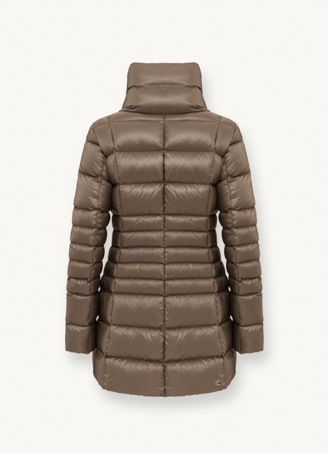 Iridescent down jacket with side opening - Image 5