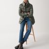 Iridescent down jacket with side opening - Image 2