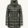 Iridescent down jacket with side opening - Image 4