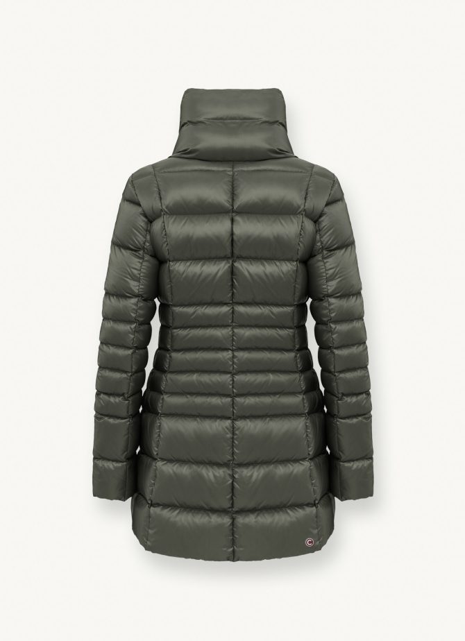 Iridescent down jacket with side opening - Image 5