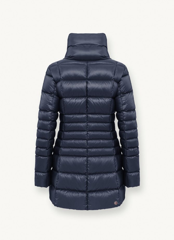 Iridescent down jacket with side opening - Image 5