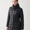Iridescent down jacket with side opening - Image 3