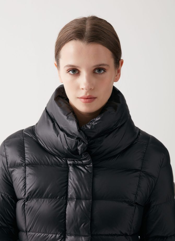 Iridescent down jacket with side opening - Image 2