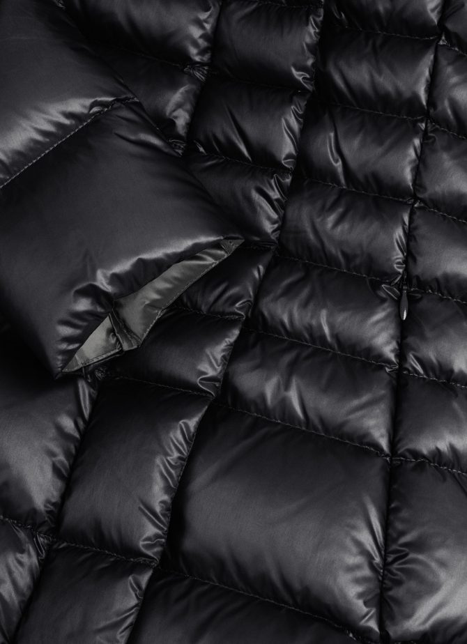 Iridescent down jacket with side opening - Image 6