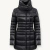 Iridescent down jacket with side opening - Image 4