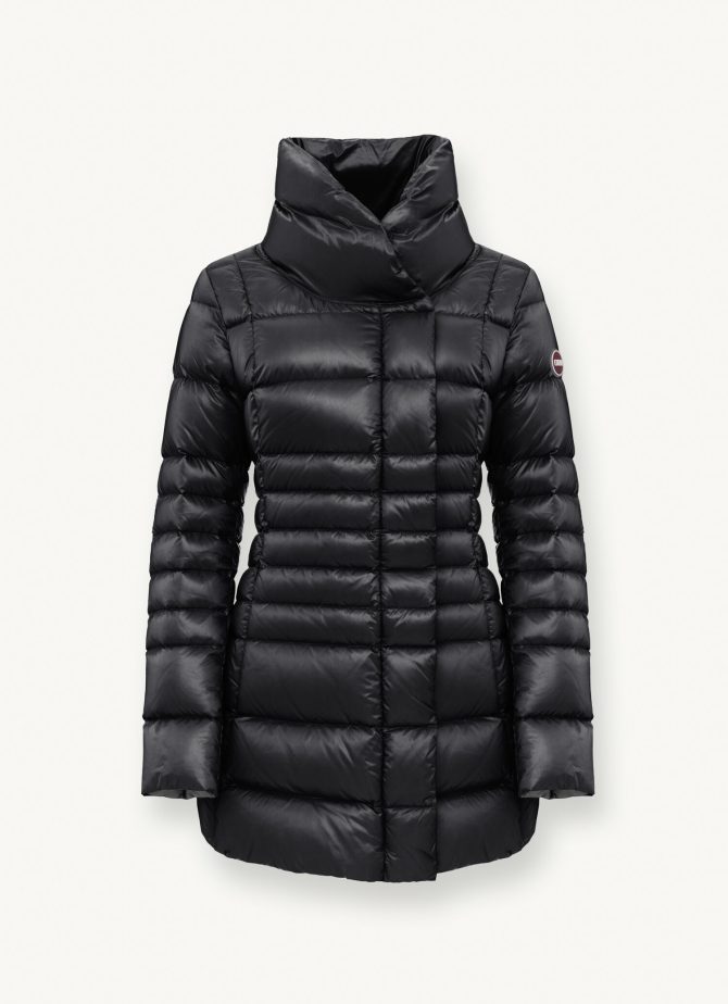 Iridescent down jacket with side opening - Image 4