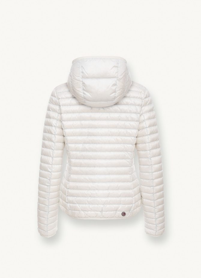 Autumn down jacket with fixed hood - Image 5