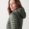 Autumn down jacket with fixed hood - Image 3