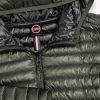 Autumn down jacket with fixed hood - Image 6