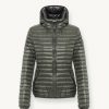 Autumn down jacket with fixed hood - Image 4