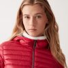 Autumn down jacket with fixed hood - Image 3