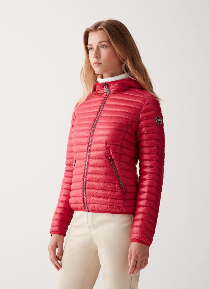 Autumn down jacket with fixed hood - Image 2