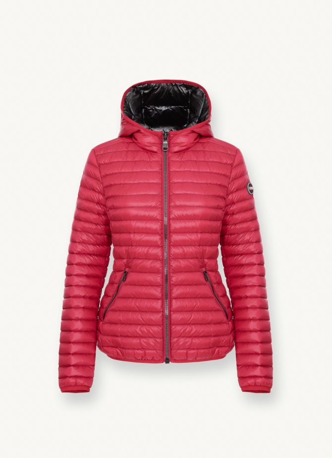 Autumn down jacket with fixed hood - Image 4