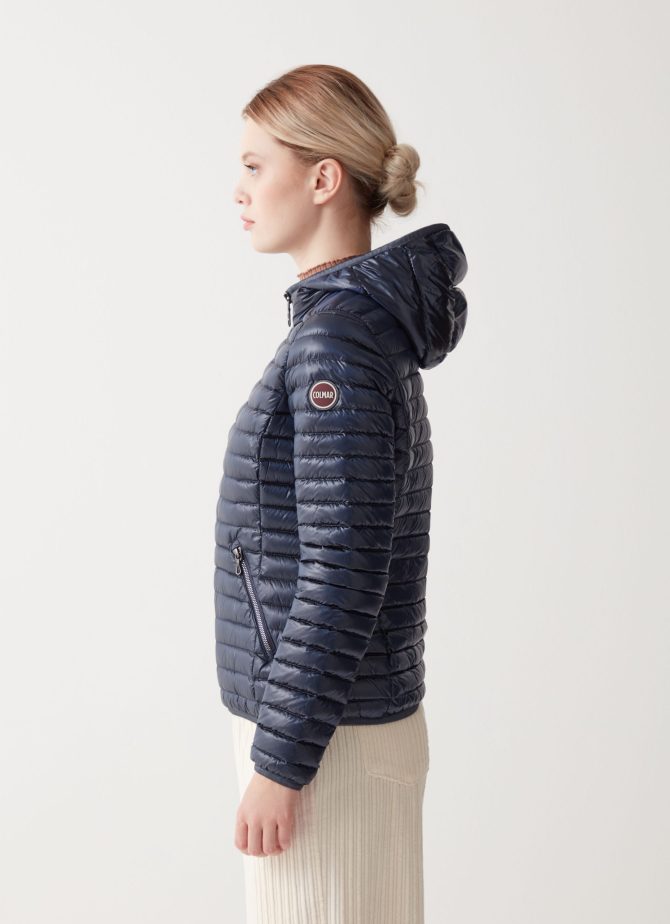 Autumn down jacket with fixed hood - Image 3