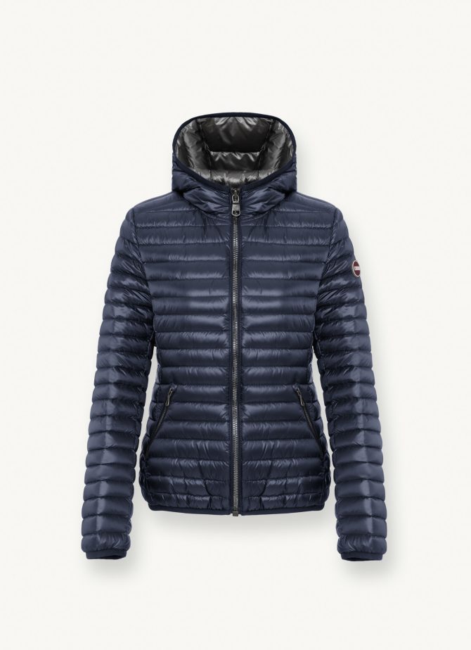 Autumn down jacket with fixed hood - Image 4