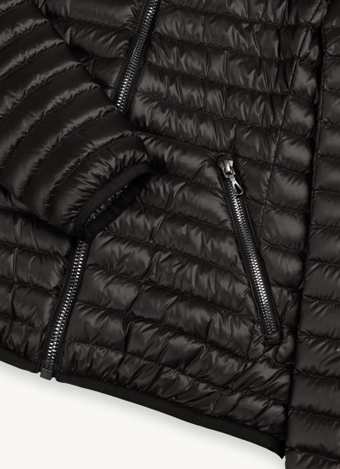 Autumn down jacket with fixed hood - Image 6