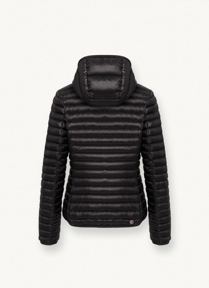 Autumn down jacket with fixed hood - Image 5