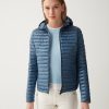 Autumn down jacket with shaped hem - Image 3