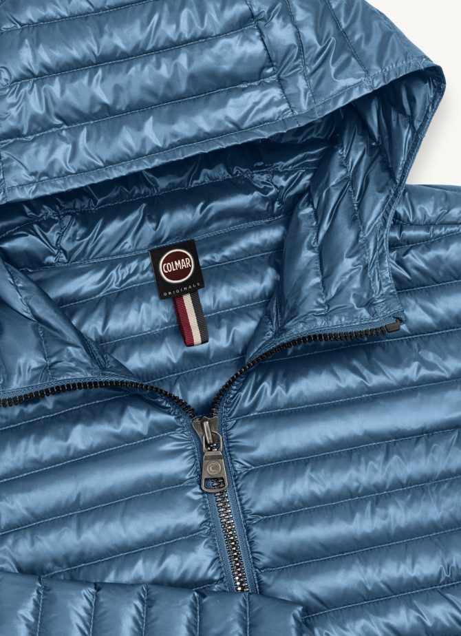 Autumn down jacket with shaped hem - Image 6