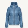 Autumn down jacket with shaped hem - Image 4