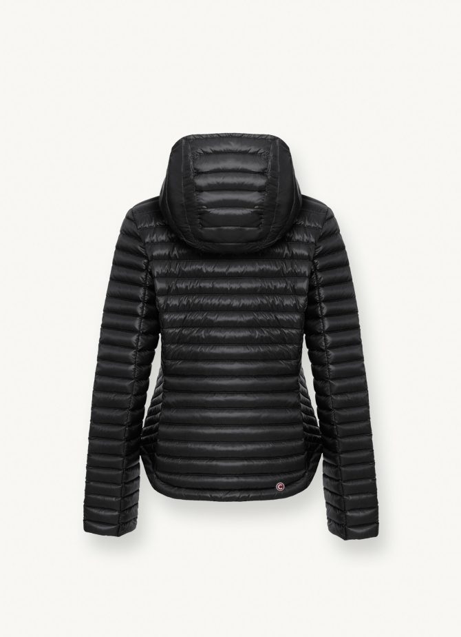 Autumn down jacket with shaped hem - Image 5