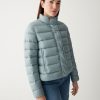 Down jacket in opaque fabric - Image 2