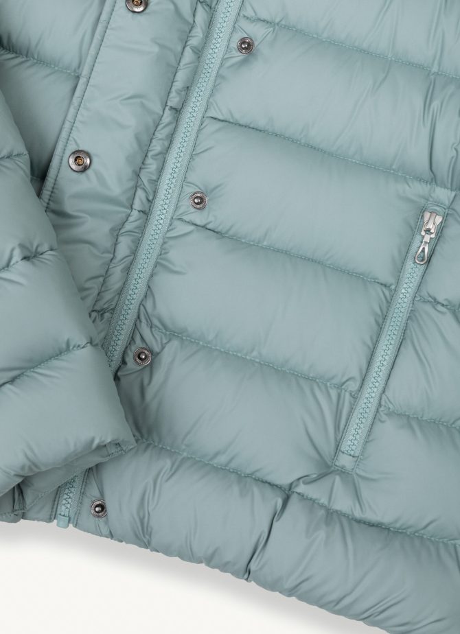 Down jacket in opaque fabric - Image 6