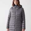 Medium length iridescent down jacket - Image 2