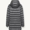 Medium length iridescent down jacket - Image 5