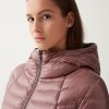 Medium length iridescent down jacket - Image 2
