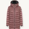 Medium length iridescent down jacket - Image 4