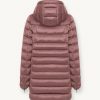 Medium length iridescent down jacket - Image 5