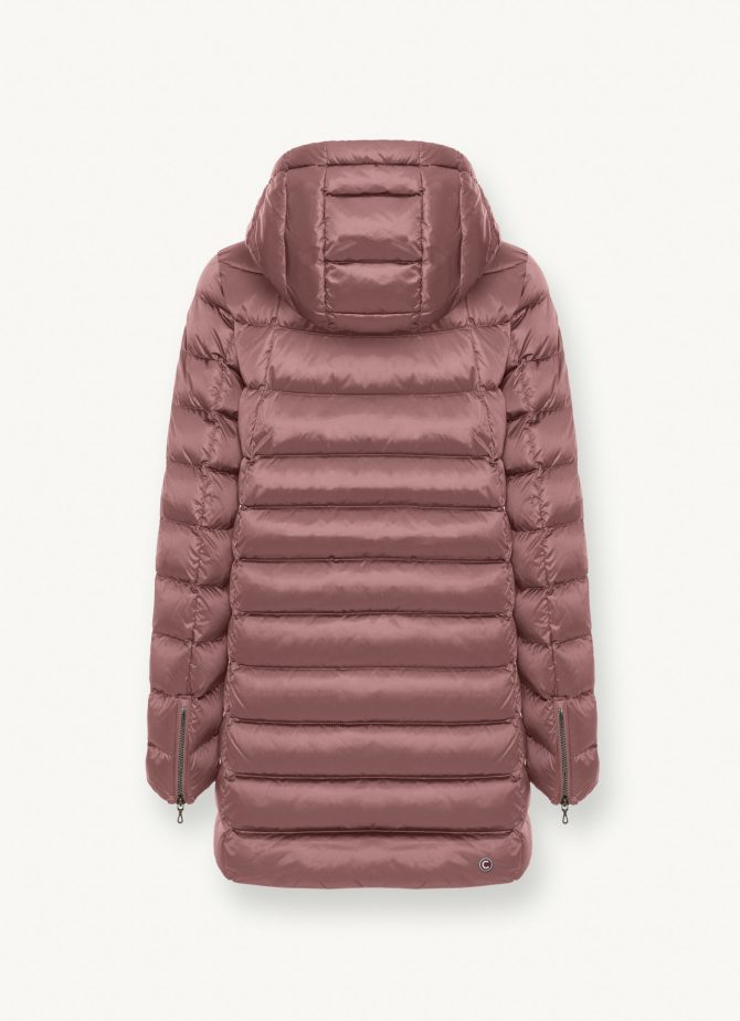 Medium length iridescent down jacket - Image 5