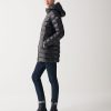 Medium length iridescent down jacket - Image 2